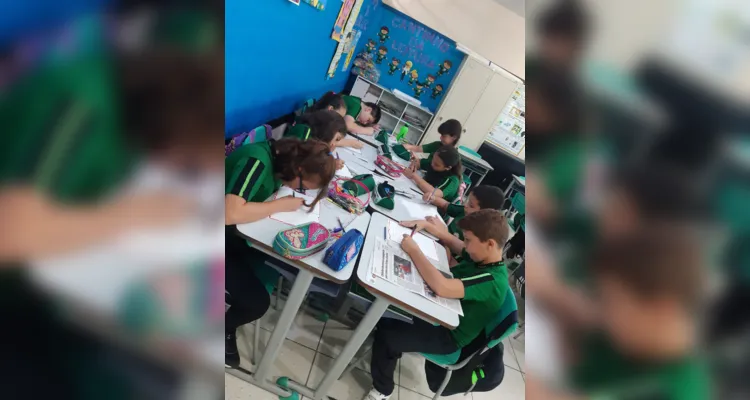 Professora relata ótima participação e imersão da turma no trabalho