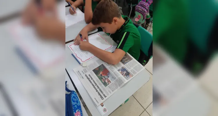 Professora relata ótima participação e imersão da turma no trabalho