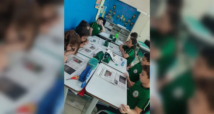 Professora relata ótima participação e imersão da turma no trabalho