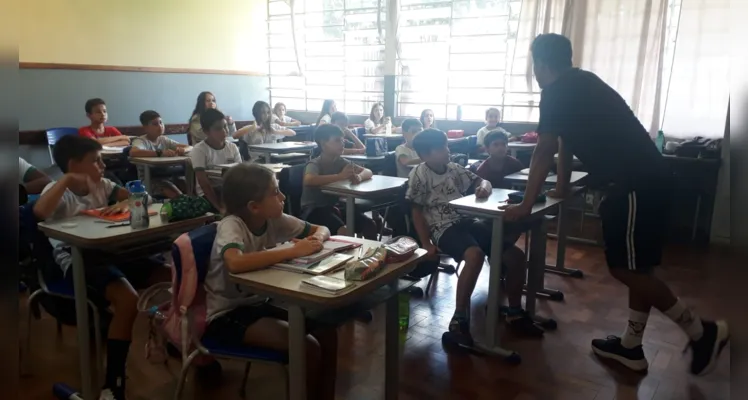 Tema foi abordado dentro e fora da sala de aula com diversas dinâmicas diferenciadas
