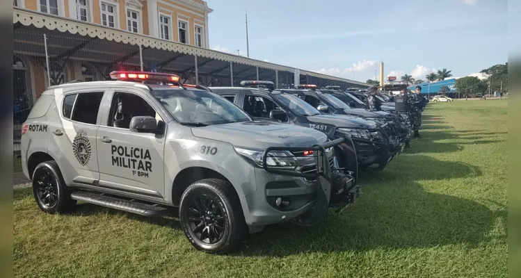 Efetivos estiveram reunidos em frente à Estação Saudade, ao lado do Terminal Central, para as primeias atividades referentes à operação