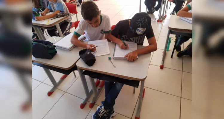 Alunos participaram ativamente dos estudos e homenagens