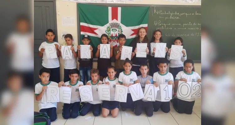 Alunos participaram ativamente dos estudos e homenagens