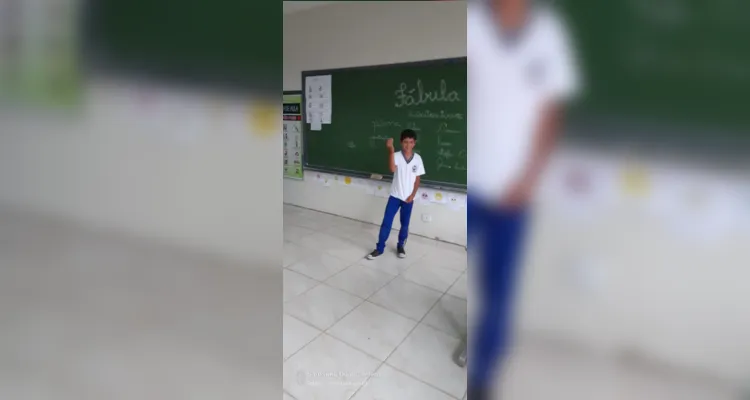 Professora destacou ampla participação dos educandos na aula