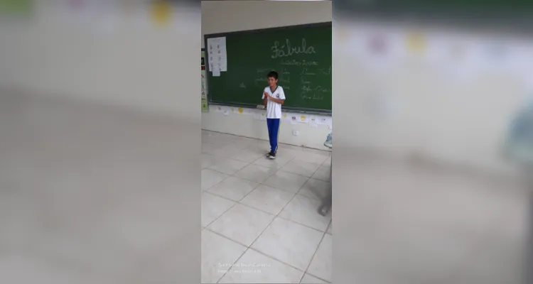 Professora destacou ampla participação dos educandos na aula