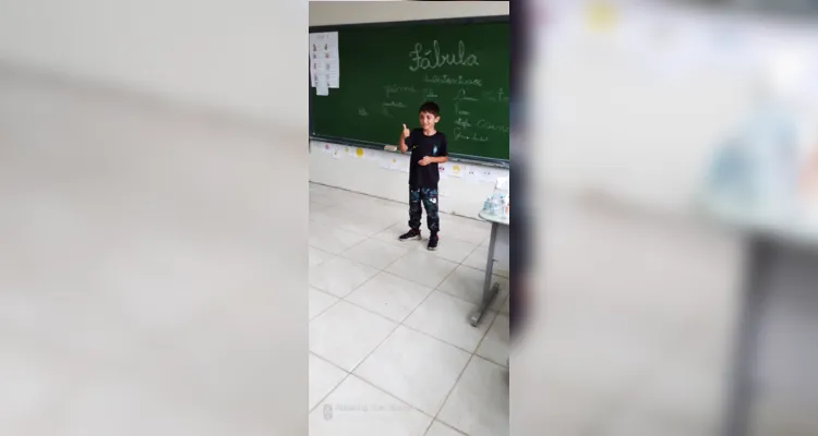 Professora destacou ampla participação dos educandos na aula