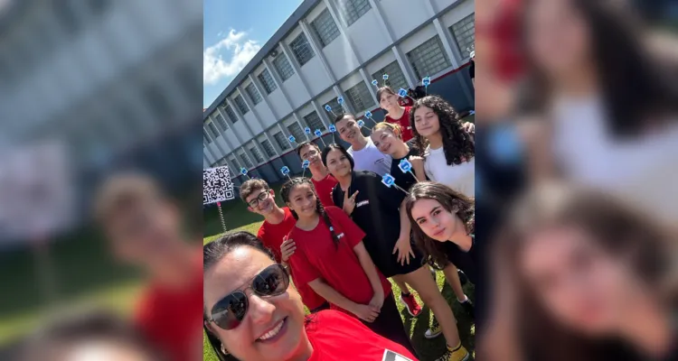 O projeto desenvolvido baseia-se em uma caça ao tesouro, proporcionando o exercício da busca e da descoberta, aguçando a curiosidade e a criatividade dos alunos