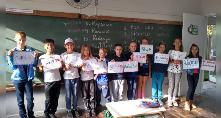 Educandos tomaram o protagonismo para si e puderam alertar sobre importância do tema