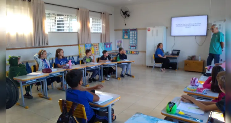 Educandos tomaram o protagonismo para si e puderam alertar sobre importância do tema