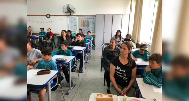 Vários momentos compuseram importante união do ensino como familiares