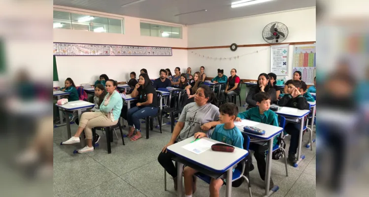 Vários momentos compuseram importante união do ensino como familiares