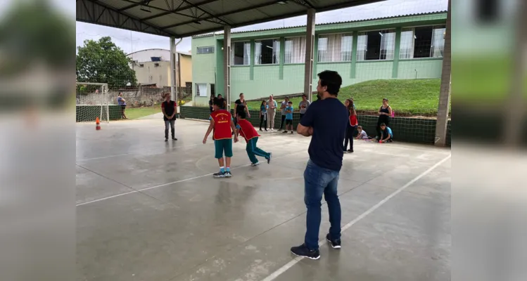 Vários momentos compuseram importante união do ensino como familiares