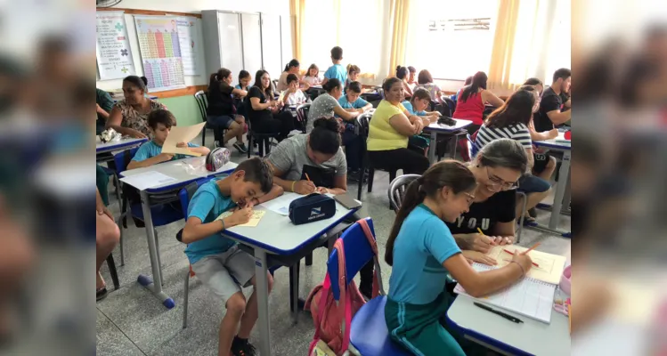 Vários momentos compuseram importante união do ensino como familiares