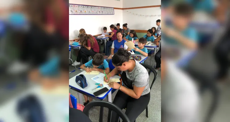 Vários momentos compuseram importante união do ensino como familiares