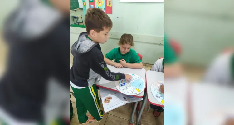 Os alunos produziram cartazes sobre a temática