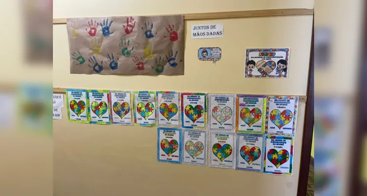 Trabalho em sala de aula rendeu momentos preciosos à turma