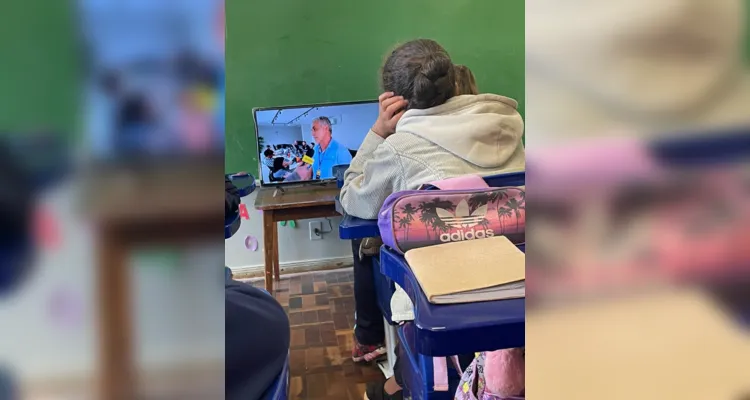 Diversas etapas, com alunos como protagonistas e jornalistas, ocorreram em sala