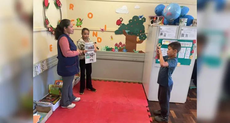 Diversas etapas, com alunos como protagonistas e jornalistas, ocorreram em sala