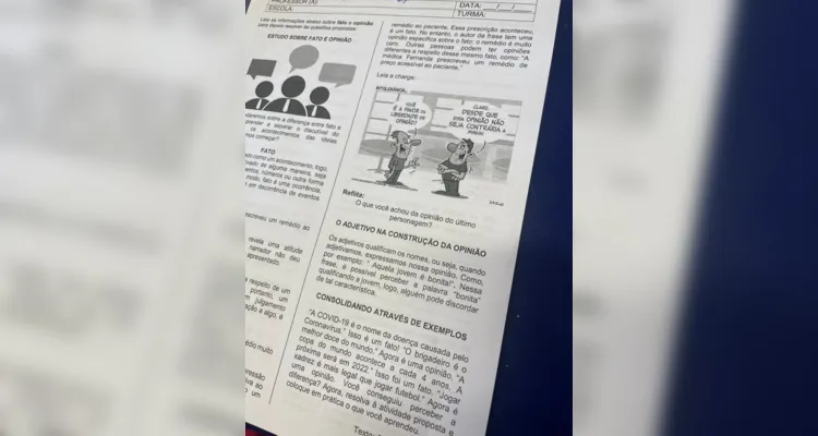 Diversas etapas, com alunos como protagonistas e jornalistas, ocorreram em sala