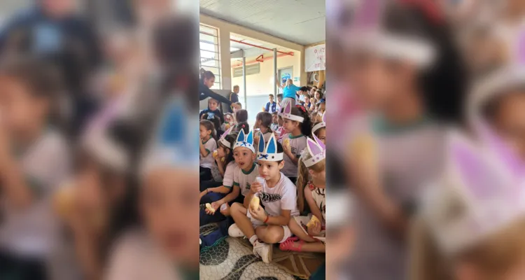 Comemoração contou com verdadeiros elementos cristãos e foco nos alunos