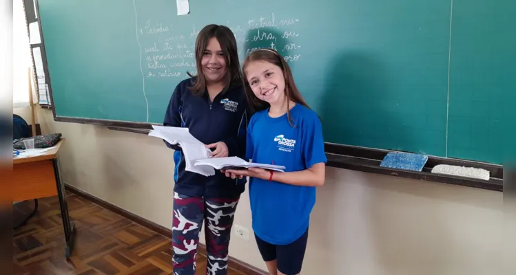 As atividades envolveram a elaboração de uma nova canção