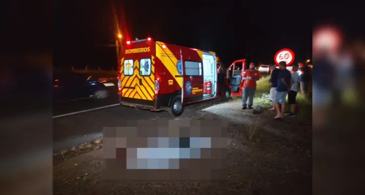 Equipes do Corpo de Bombeiros (Samu) e do Samu foram acionados até o local, onde constataram a morte do idoso