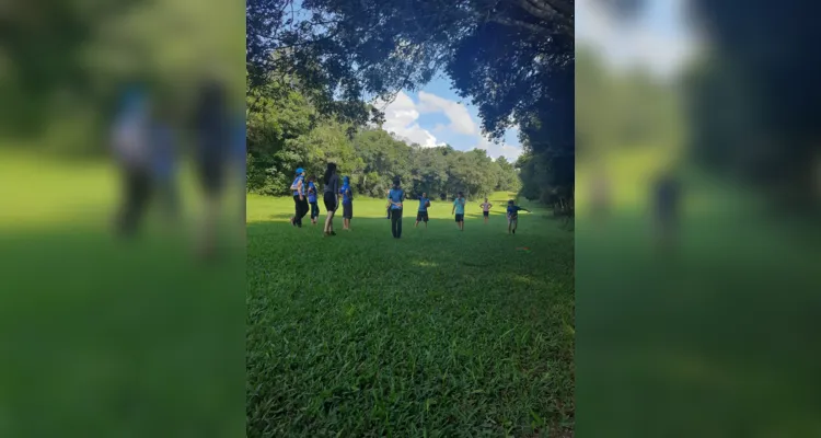 Como parte das atividades os alunos realizaram uma visita a Capela do Senhor Bom Jesus do Monte