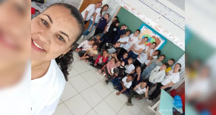 Trabalho ocorreu dentro e fora da sala de aula