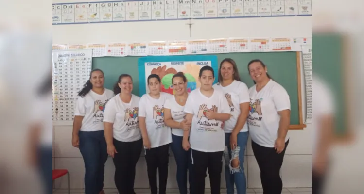 Trabalho ocorreu dentro e fora da sala de aula