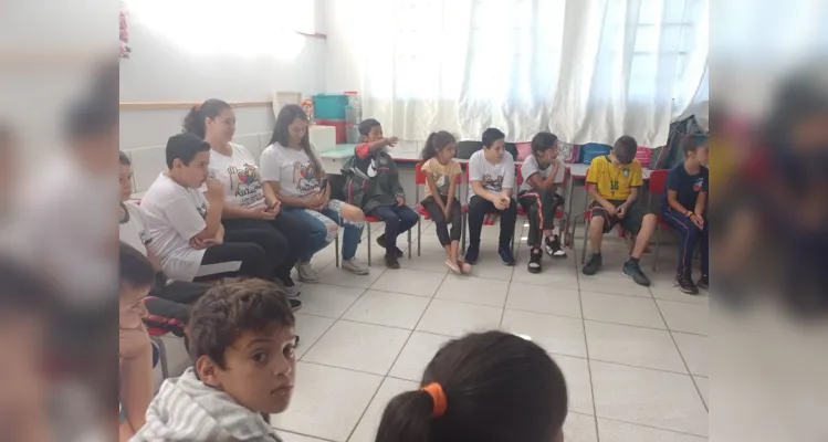 Trabalho ocorreu dentro e fora da sala de aula