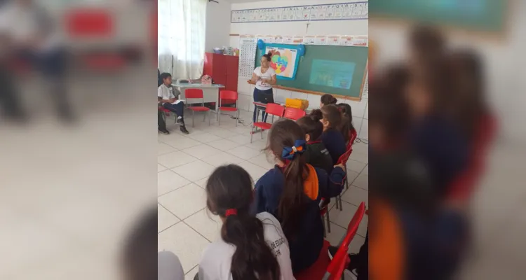 Trabalho ocorreu dentro e fora da sala de aula