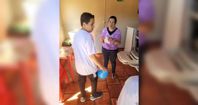 Trabalho ocorreu dentro e fora da sala de aula