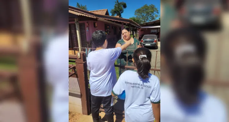 Trabalho ocorreu dentro e fora da sala de aula