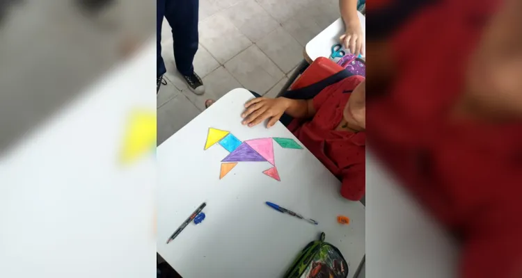 Dinâmica também contribuiu para a diversão em sala de aula