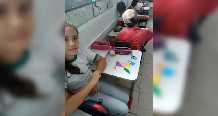 Dinâmica também contribuiu para a diversão em sala de aula