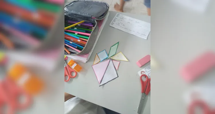 Dinâmica também contribuiu para a diversão em sala de aula