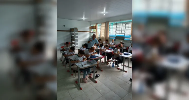 Dinâmica também contribuiu para a diversão em sala de aula