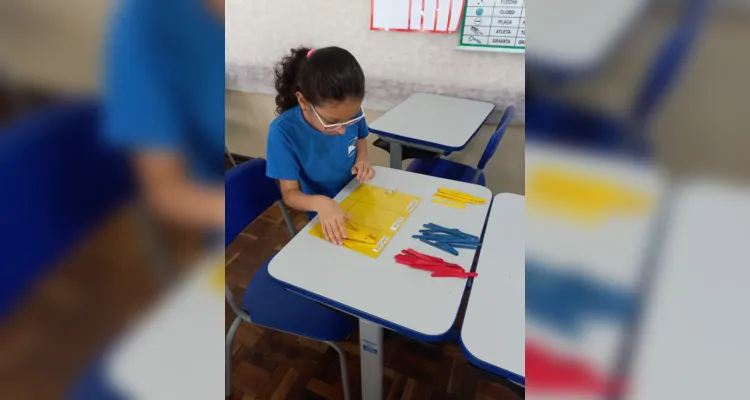 As atividades foram realizadas na disciplina de matemática e visavam trabalhar as tamáticas da aula de forma prazerosa para os alunos