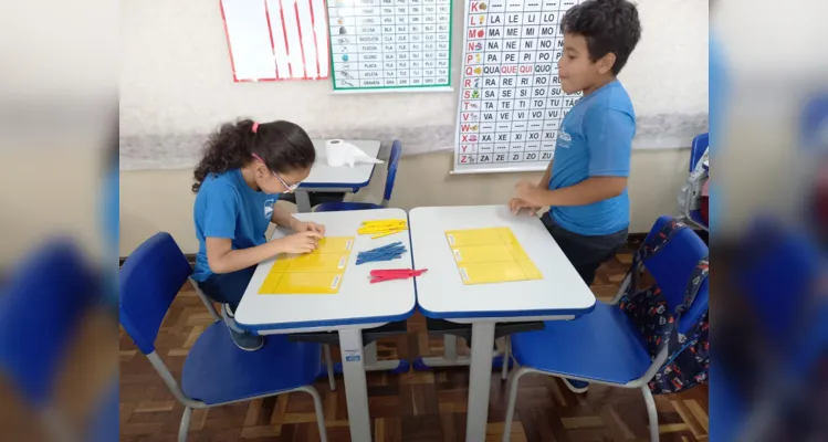 As atividades foram realizadas na disciplina de matemática e visavam trabalhar as tamáticas da aula de forma prazerosa para os alunos