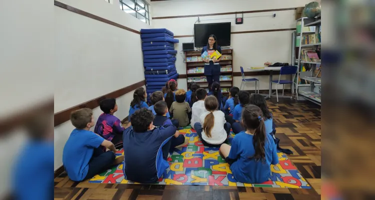 Com os novos projetos, os alunos tem variadas possibilidades para realizarem a leitura 