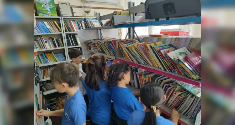 Com os novos projetos, os alunos tem variadas possibilidades para realizarem a leitura 
