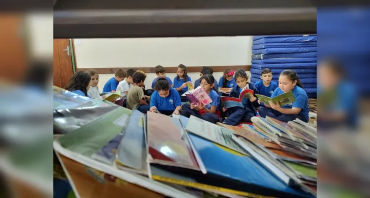Com os novos projetos, os alunos tem variadas possibilidades para realizarem a leitura 