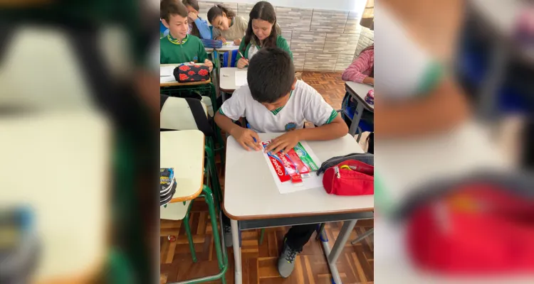 Os estudantes puderam aplicar de forma prática parte dos estudos que vinham realizando em sala 