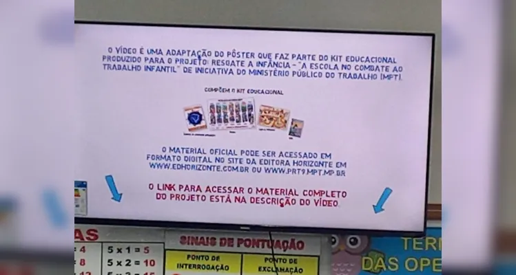 Alunos produziram materiais e puderam imergir em tão importante assunto