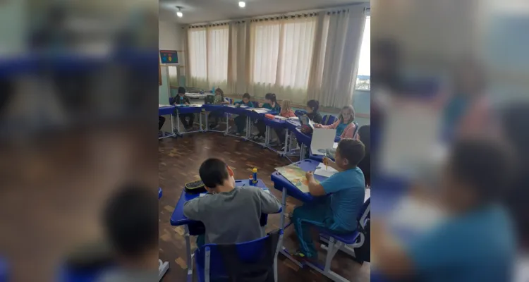 Trabalho em sala de aula também teve grande foco