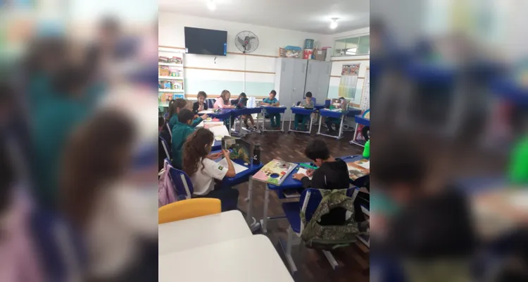 Trabalho em sala de aula também teve grande foco