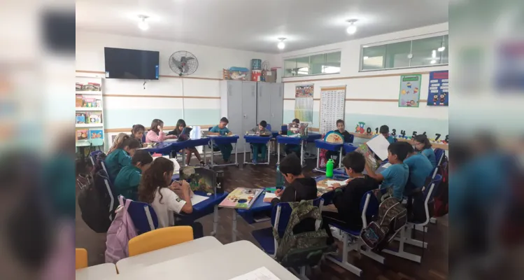 Trabalho em sala de aula também teve grande foco