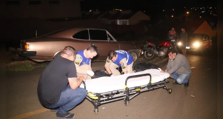 Rapaz foi socorrido por equipes do Corpo de Bombeiros (Siate) e encaminhado para a UPA Santana