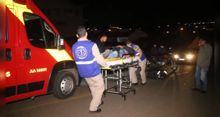 Rapaz foi socorrido por equipes do Corpo de Bombeiros (Siate) e encaminhado para a UPA Santana