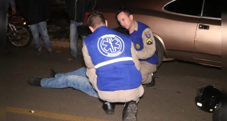Rapaz foi socorrido por equipes do Corpo de Bombeiros (Siate) e encaminhado para a UPA Santana